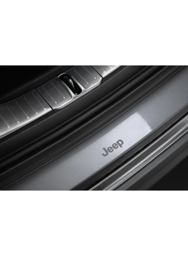 جيب موبار - حماية إكصدام خلفي فينيل شفاف بشعار جيب لجيب جراند شيروكي W4 (2024: حتى الآن) - Image 1